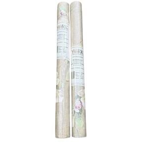York Fine Wallpaper Floral Classic Style CI1309 Scrubbable One Roll NEW